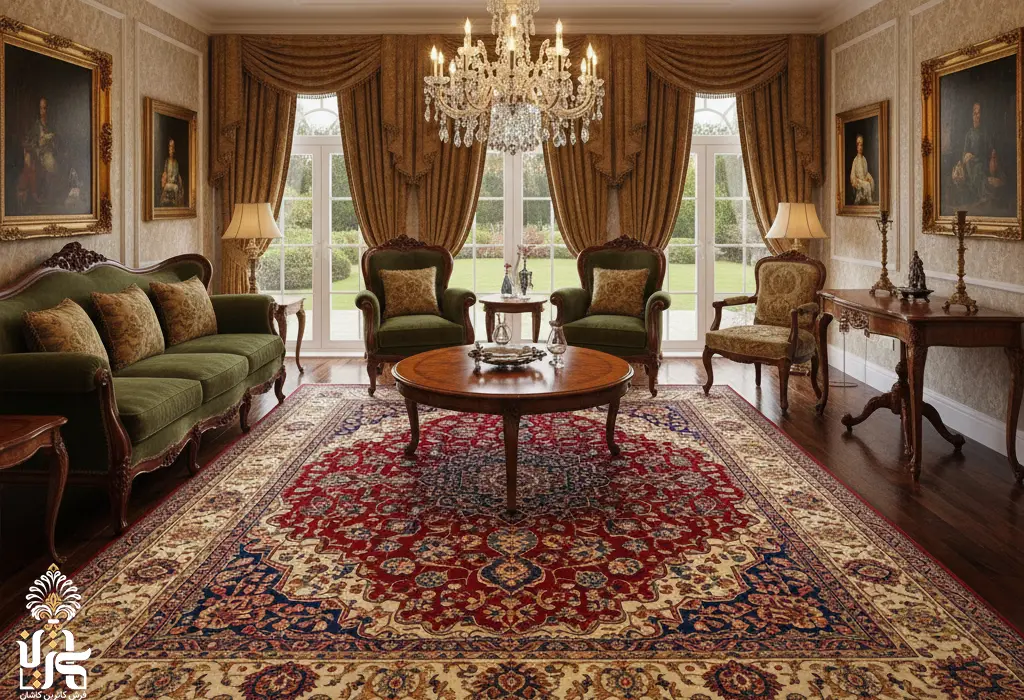 فرش کلاسیک چیست؟ راهنمای کامل انتخاب و خرید فرش کلاسیک در ۱۴۰۴